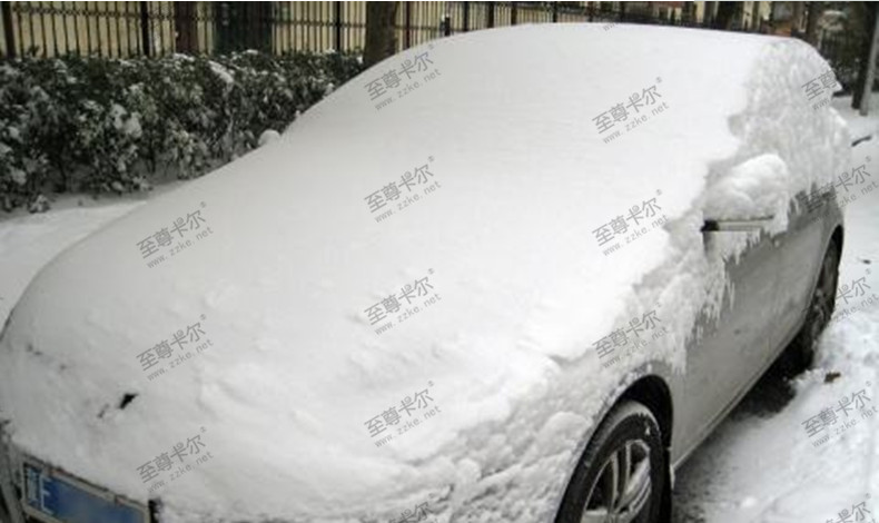 大雪來臨沒裝車棚的抓緊了，讓愛車安全過冬